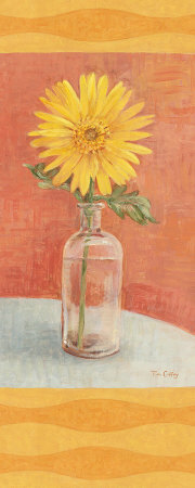 Yellow Gerbera by Tim Coffey Pricing Limited Edition Print image
