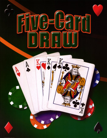 Five Card Draw by Mike Patrick Pricing Limited Edition Print image