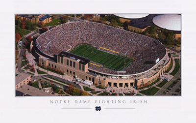 Notre Dame Stadium (Fighting Irish) by Rick Anderson Pricing Limited Edition Print image