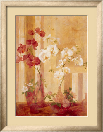 Orchid Blossoms by Fabrice De Villeneuve Pricing Limited Edition Print image