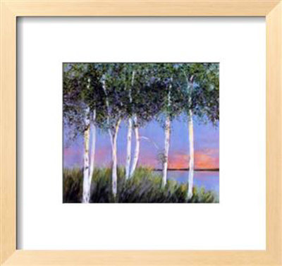 Birch Trees I by Lois Gold Pricing Limited Edition Print image