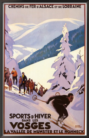 Sports D'hiver Dans Les Grisons by Roger Broders Pricing Limited Edition Print image