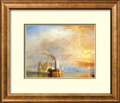 Fighting Temeraire by William Turner Pricing Limited Edition Print image