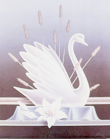 Frosted Swan by Alan Metz Pricing Limited Edition Print image