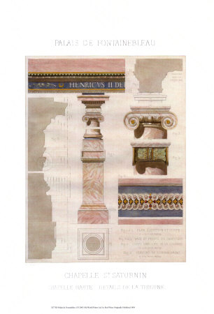 Palais De Fontainbleu I by Rod Pfnor Pricing Limited Edition Print image