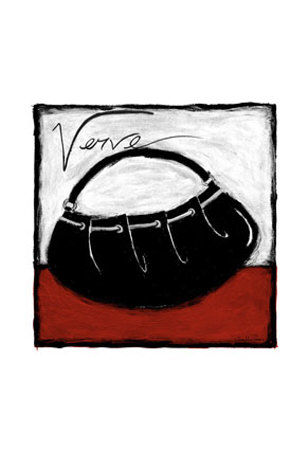 Verve On Red by Chariklia Zarris Pricing Limited Edition Print image