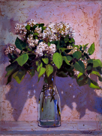 Lilacs In A Vase by Tania Darashkevich Pricing Limited Edition Print image