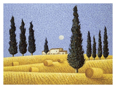 Cypress And Hay by Lowell Herrero Pricing Limited Edition Print image