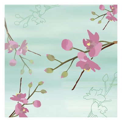 Zen Blossoms I by Kate Knight Pricing Limited Edition Print image