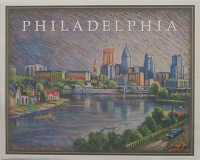 Philadelphia Chalk by Jerry Driendl Pricing Limited Edition Print image