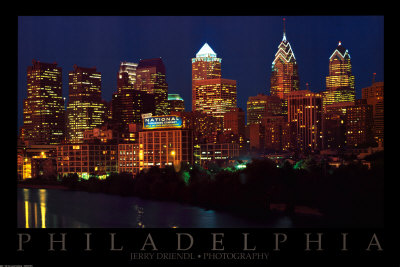 Philadelphia by Jerry Driendl Pricing Limited Edition Print image