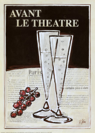 Avant Le Theatre by Rene Stein Pricing Limited Edition Print image