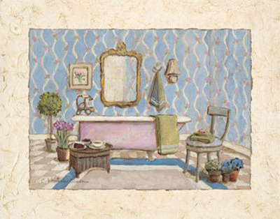 Master Bath I by Charlene Winter Olson Pricing Limited Edition Print image