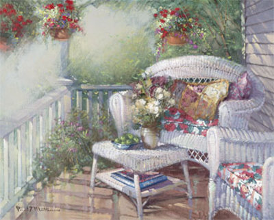Mid-Summer Porch by Paul Mathenia Pricing Limited Edition Print image
