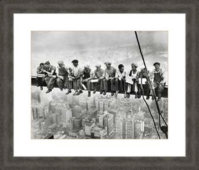Lunch Atop A Skyscraper, 1932 by Charles C. Ebbets Pricing Limited Edition Print image