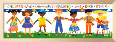 Children Love The World by Cheryl Piperberg Pricing Limited Edition Print image
