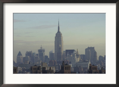 Manhattan Skyline, New York City by Keith Levit Pricing Limited Edition Print image
