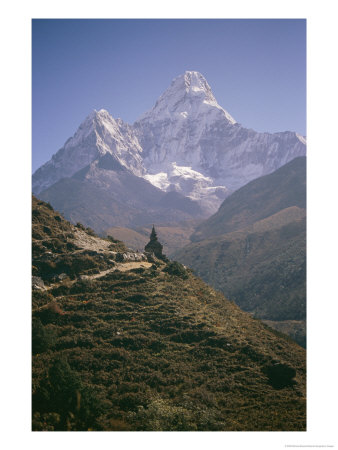 Ama Dablam And Its Minor Peak by Michael Klesius Pricing Limited Edition Print image