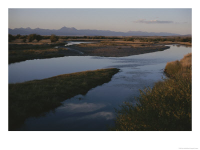 The Big Hole River Flows Through Prairie Land by Sam Abell Pricing Limited Edition Print image