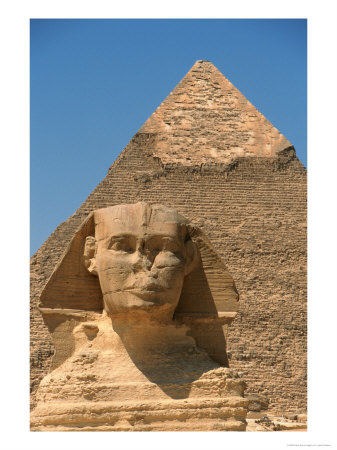The Sphinx And Pyramid Of Cheops, Egypt by Jacob Halaska Pricing Limited Edition Print image