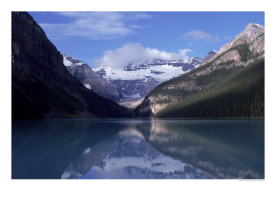 Lake Louise At Dawn, Alberta, Can by Claire Rydell Pricing Limited Edition Print image