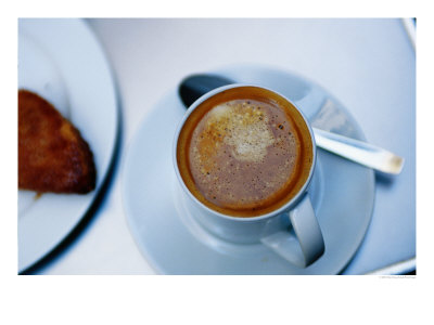 Strong Coffee And Pastry, Barcelona, Spain by Oliver Strewe Pricing Limited Edition Print image