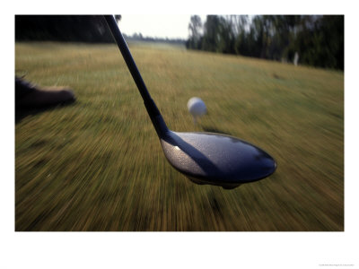 Golfer Hitting Golf Ball by Chuck Carlton Pricing Limited Edition Print image
