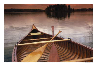 Canoe, Andover, Massachussetts by Lou Jones Pricing Limited Edition Print image