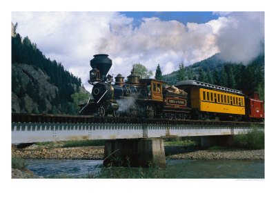 Durango-Silverton Line, Co by Sherwood Hoffman Pricing Limited Edition Print image