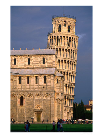Leaning Tower, Pisa, Italy by John Elk Iii Pricing Limited Edition Print image