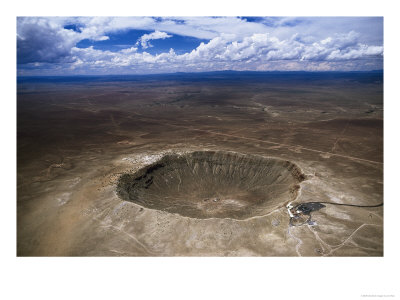 Meteor Crater, Winslow, Arizona by Jim Wark Pricing Limited Edition Print image