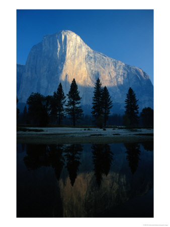 Early Morning View Of El Capitan by Phil Schermeister Pricing Limited Edition Print image