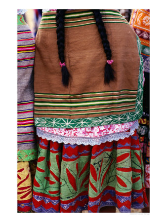 Detail Of Woman's Clothing And Hair, Peru by Richard I'anson Pricing Limited Edition Print image