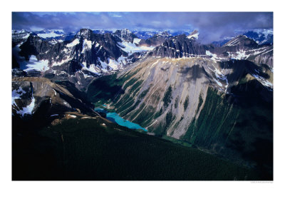 Rocky Mountains In Jasper National Park, Jasper, Alberta, Canada by Jim Wark Pricing Limited Edition Print image