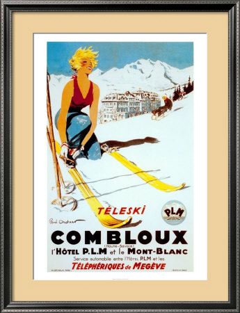 Teleski Combloux by Ordner Pricing Limited Edition Print image