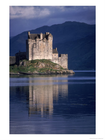 Loch Eileen Donan Castle, Scotland by Michael Howell Pricing Limited Edition Print image