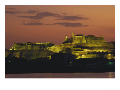 The 17Th-Century Fortress Of San Felipe De Barajas, Located In The Heart Of The City by O. Louis Mazzatenta Pricing Limited Edition Print image