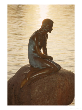 Little Mermaid Statue, Copenhagen by David Marshall Pricing Limited Edition Print image