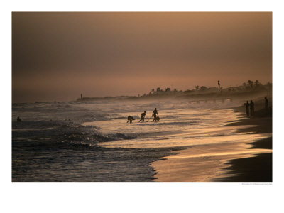 Dusk Over La Beach, Accra, Ghana by Ariadne Van Zandbergen Pricing Limited Edition Print image