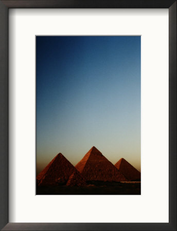 Distant View Of The Pyramids Of Giza by Kenneth Garrett Pricing Limited Edition Print image