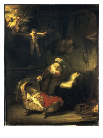 The Holy Family by Rembrandt Van Rijn Pricing Limited Edition Print image