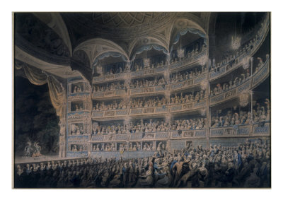 Drury Lane Theatre by Edward Dayes Pricing Limited Edition Print image
