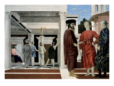 The Flagellation Of Christ by Piero Della Francesca Pricing Limited Edition Print image