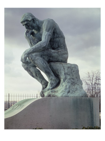 The Thinker by Auguste Rodin Pricing Limited Edition Print image