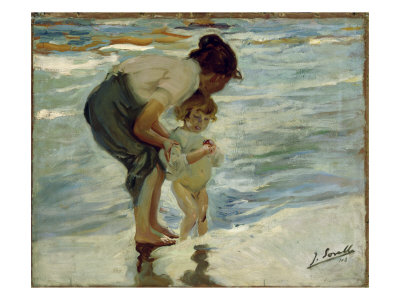 At The Beach by Joaquín Sorolla Y Bastida Pricing Limited Edition Print image