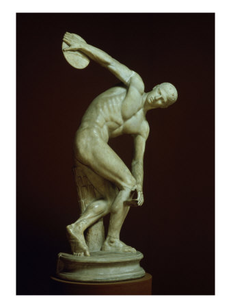 Discobolos (Discus Thrower) by Myron Pricing Limited Edition Print image