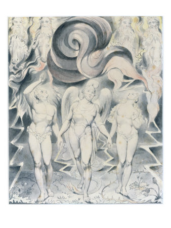 Satan Calling Up His Legions by William Blake Pricing Limited Edition Print image