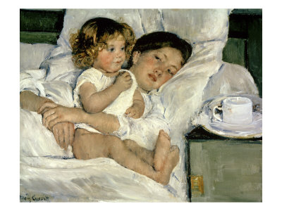 Breakfast In Bed by Mary Cassatt Pricing Limited Edition Print image