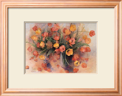 Red Tulips by Shirley Felts Pricing Limited Edition Print image