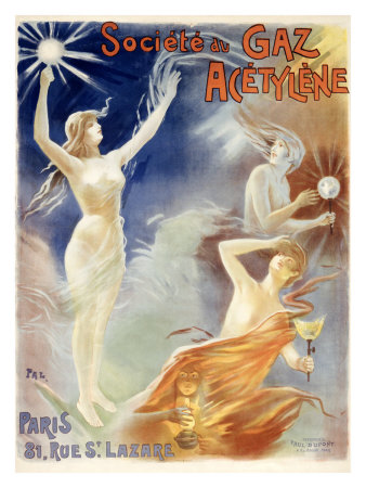 Societe Du Gaz Acetylene by Pal (Jean De Paleologue) Pricing Limited Edition Print image